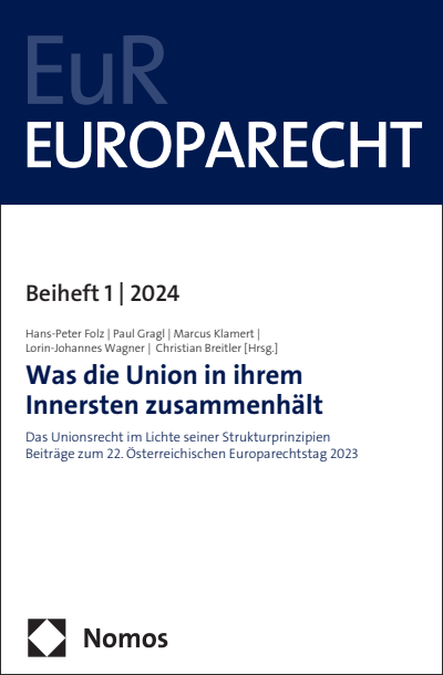 Cover des Buchs: Was die Union in ihrem Innersten zusammenhält