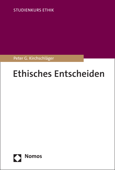Cover des Buchs: Ethisches Entscheiden