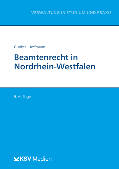 Cover of book: Beamtenrecht in Nordrhein-Westfalen