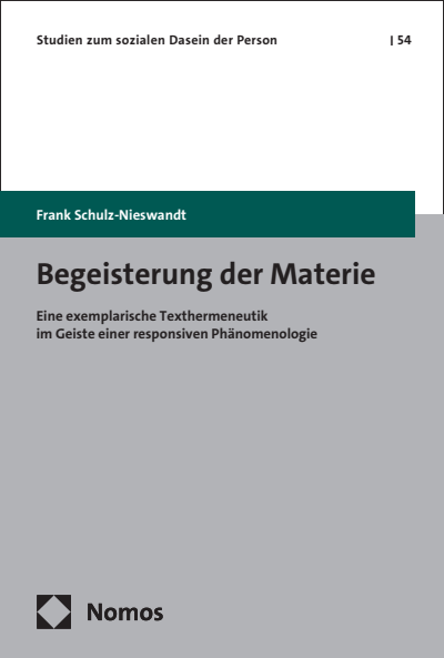 Cover of book: Begeisterung der Materie