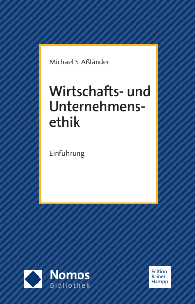 Cover of book: Wirtschafts- und Unternehmensethik