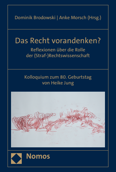 Cover des Buchs: Das Recht vorandenken?