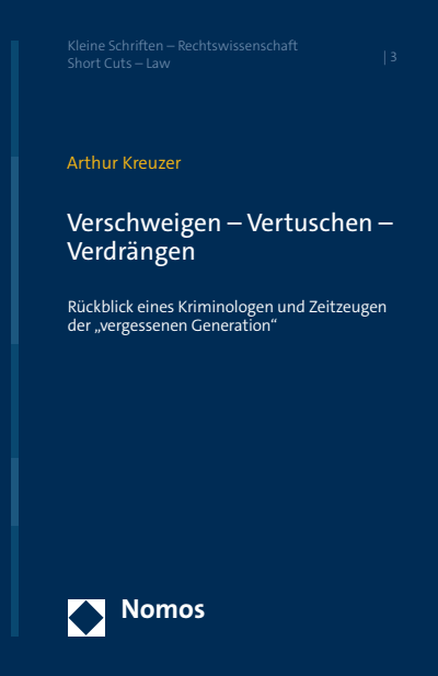 Cover des Buchs: Verschweigen – Vertuschen – Verdrängen