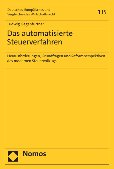 Cover of book: Das automatisierte Steuerverfahren