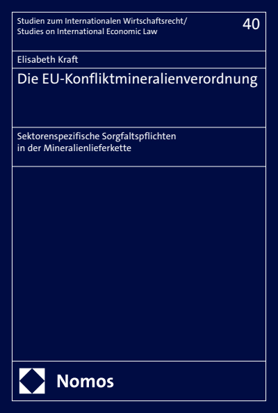 Cover of book: Die EU-Konfliktmineralienverordnung