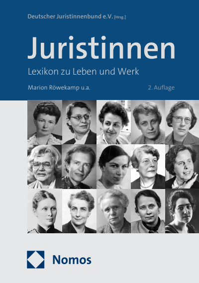 Cover of book: Juristinnen