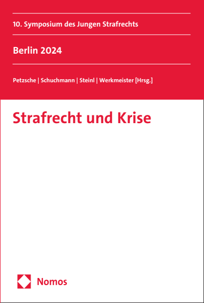 Cover des Buchs: Strafrecht und Krise