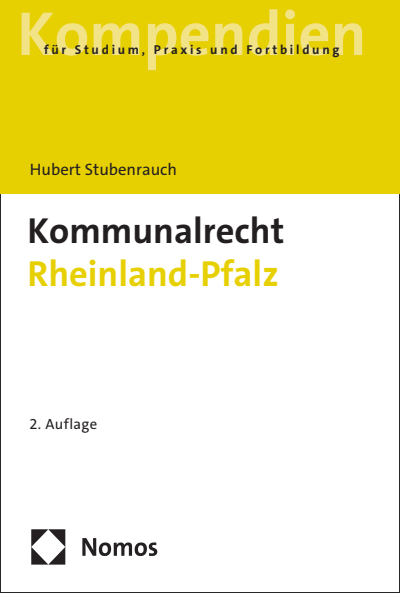 Cover des Buchs: Kommunalrecht Rheinland-Pfalz