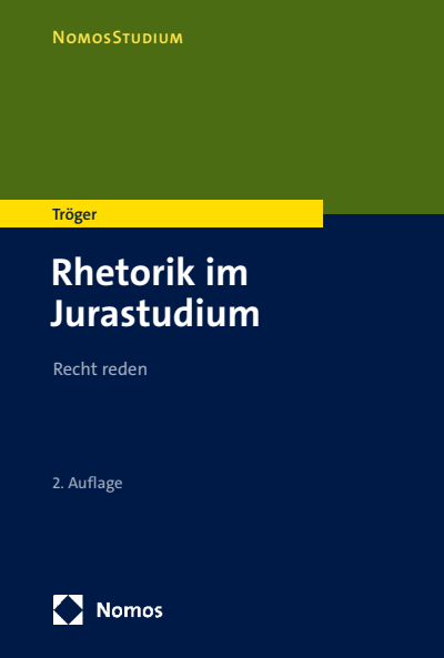 Cover des Buchs: Rhetorik im Jurastudium