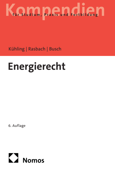 Cover des Buchs: Energierecht