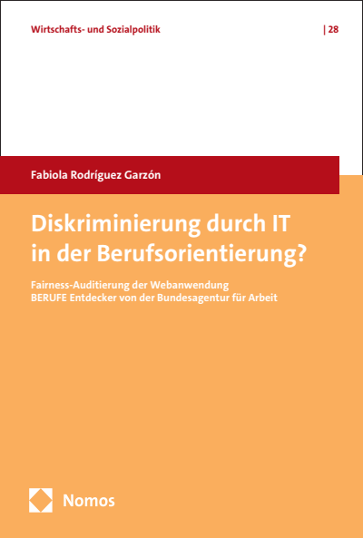 Cover of book: Diskriminierung durch IT in der Berufsorientierung?