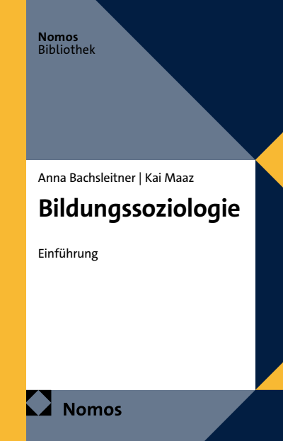Cover of book: Bildungssoziologie