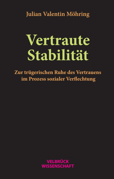 Cover of book: Vertraute Stabilität