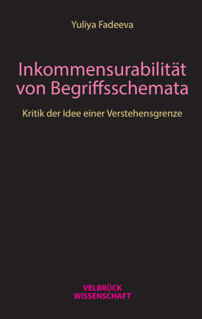 Cover des Buchs: Inkommensurabilität von Begriffsschemata