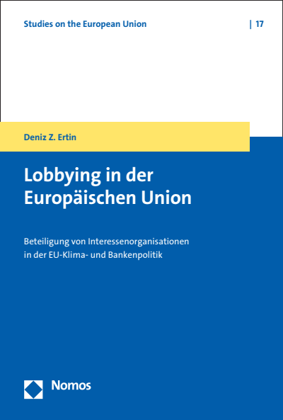 Cover of book: Lobbying in der Europäischen Union