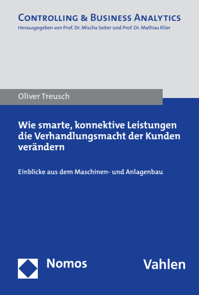 Cover of book: Wie smarte, konnektive Leistungen die Verhandlungsmacht der Kunden verändern