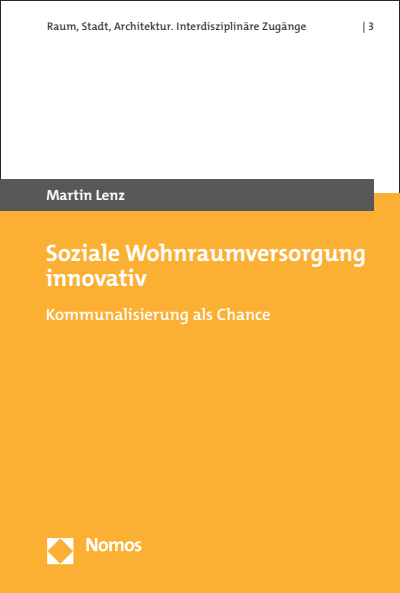 Cover of book: Soziale Wohnraumversorgung innovativ