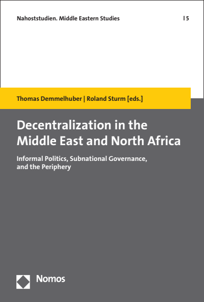 Cover of book: Decentralization in the Middle East and North Africa