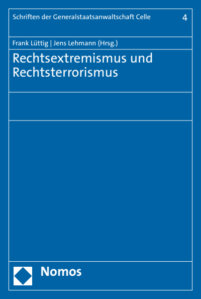 Cover des Buchs: Rechtsextremismus und Rechtsterrorismus