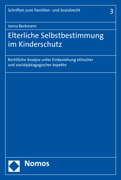 Cover of book: Elterliche Selbstbestimmung im Kinderschutz