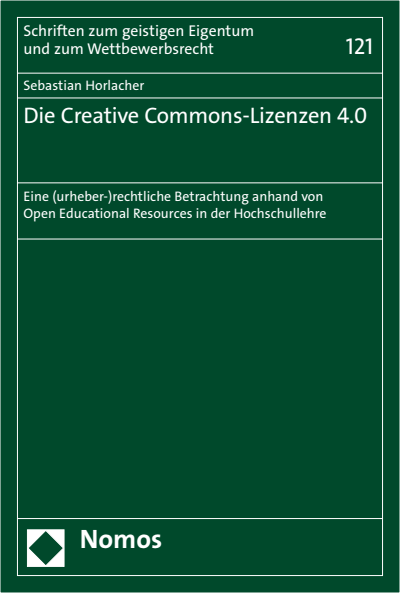 Cover des Buchs: Die Creative Commons-Lizenzen 4.0