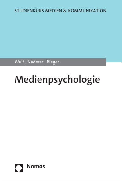 Cover of book: Medienpsychologie