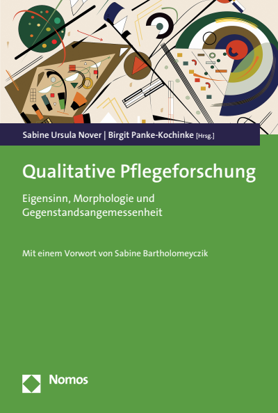 Cover of book: Qualitative Pflegeforschung