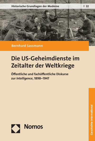 Cover of book: Die US-Geheimdienste im Zeitalter der Weltkriege
