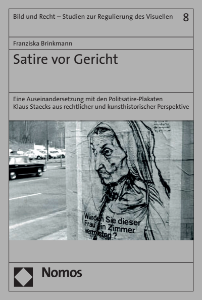 Cover des Buchs: Satire vor Gericht