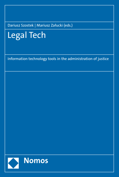 Cover des Buchs: Legal Tech