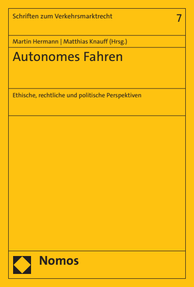 Cover of book: Autonomes Fahren
