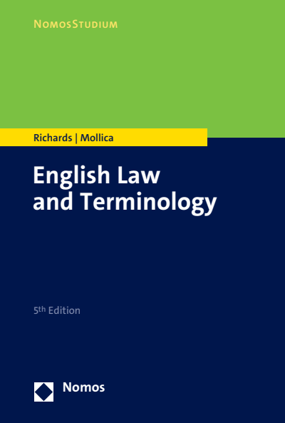 Cover des Buchs: English Law and Terminology