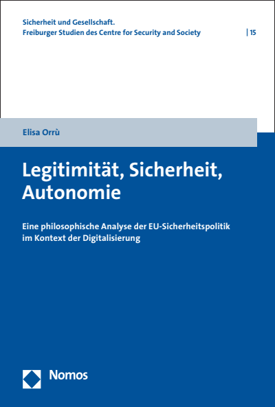 Cover of book: Legitimität, Sicherheit, Autonomie