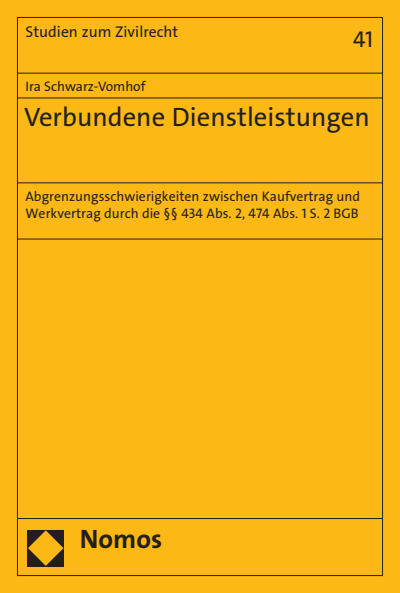 Cover of book: Verbundene Dienstleistungen