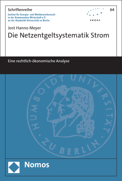 Cover des Buchs: Die Netzentgeltsystematik Strom