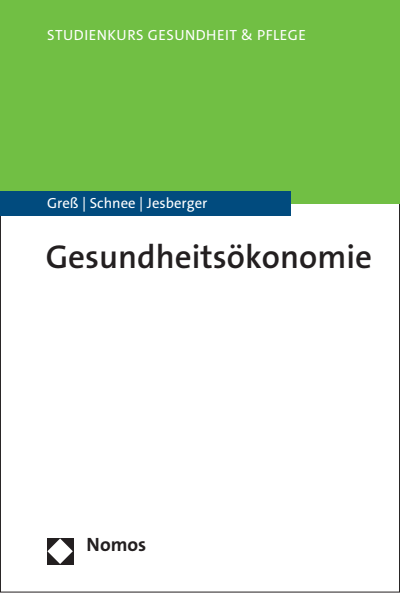 Cover of book: Gesundheitsökonomie