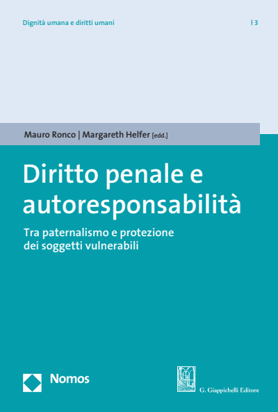 Cover des Buchs: Diritto penale e autoresponsabilità