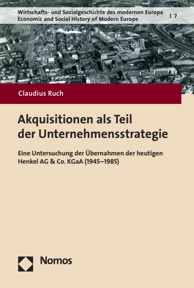Cover of book: Akquisitionen als Teil der Unternehmensstrategie