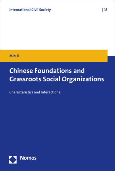 Cover of book: Chinese Foundations and Grassroots Social Organizations
