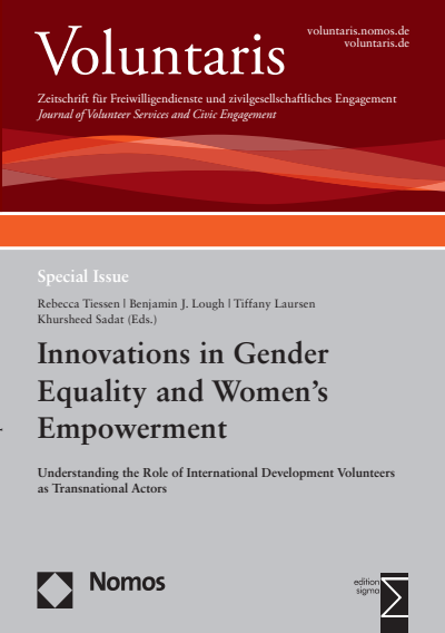 Cover of book: Innovations in Gender Equality and Women’s Empowerment