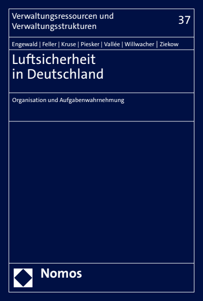 Cover of book: Luftsicherheit in Deutschland