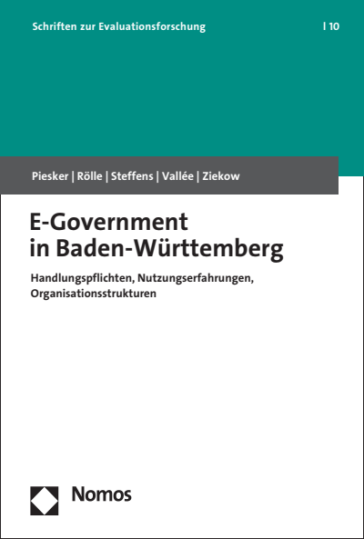 Cover des Buchs: E-Government in Baden-Württemberg