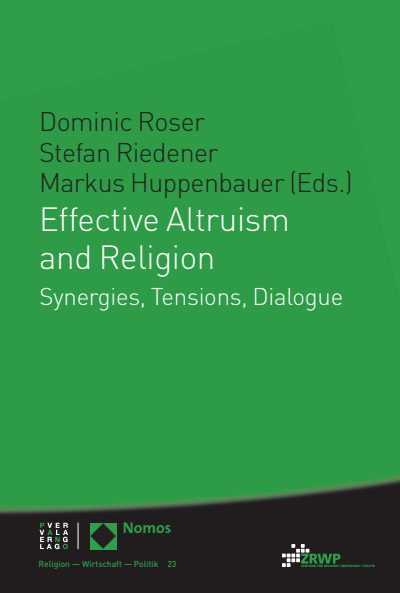 Cover of book: Effective Altruism and Religion