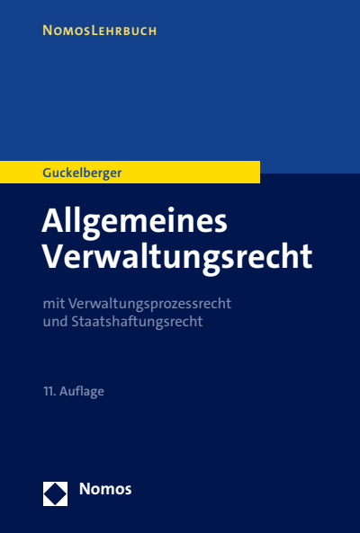 Cover des Buchs: Allgemeines Verwaltungsrecht
