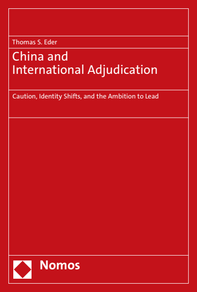 Cover of book: China and International Adjudication