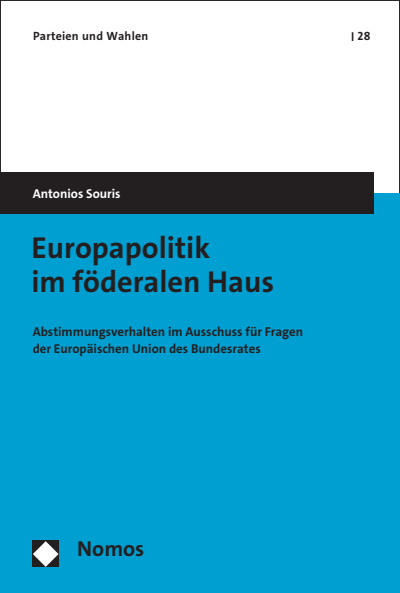 Cover of book: Europapolitik im föderalen Haus