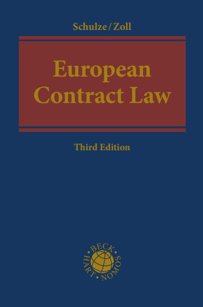 Cover of book: European Contract Law
