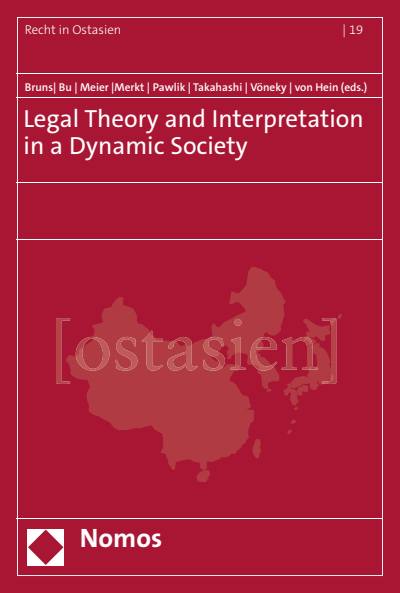 Cover of book: Legal Theory and Interpretation in a Dynamic Society