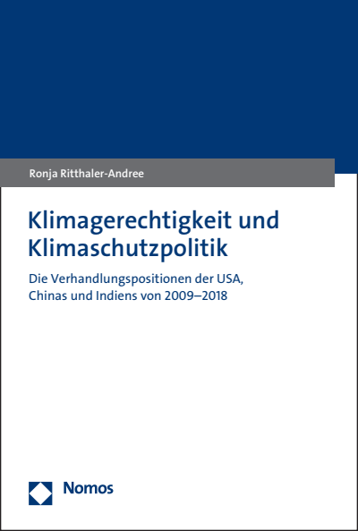 Cover des Buchs: Klimagerechtigkeit und Klimaschutzpolitik