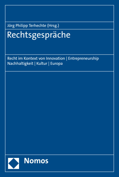 Cover of book: Rechtsgespräche